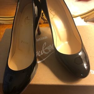 SOLD Authentic Christian LouBoutim Patent Calfskin